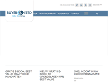 Tablet Screenshot of buyersunited.nl